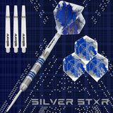 Gary Anderson Silver Star Style 4 80% Tungsten Steel Tip Darts by Unicorn