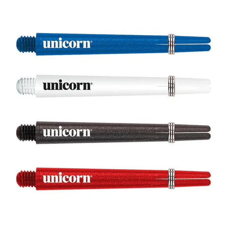 Unicorn Gripper 3 Ring Grip Dart Stems Shafts main product image showing the dart stems and retail packaging