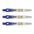 Unicorn Gripper 360 Two Tone Rotating Dart Stems Shafts main product image showing the dart stems and retail packaging