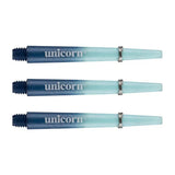 Unicorn Gripper Cosmos Two Tone Dart Shafts main product image showing the dart shafts and retail packaging