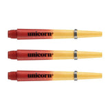 Unicorn Gripper Cosmos Two Tone Dart Shafts main product image showing the dart shafts and retail packaging