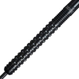 Henry Coates Phase 2 Steel Tip Darts close up image showing detailed grip patterns, machining, coating, and precision craftsmanship