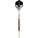 Hexium 3 Steel Tip Darts straight barrel profile image showing the full length design, grip positioning, and barrel geometry
