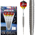 Irina Armstrong Steel Tip Darts main product image showing the darts, packaging, flights, shafts, and included accessories