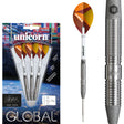 Jamie Caven Steel Tip Darts main product image showing the darts, packaging, flights, shafts, and included accessories