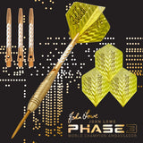 John Lowe Phase 3 World Champion Steel Tip Darts branded contents image displaying the darts and included accessories alongside Unicorn branding