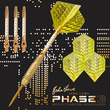 John Lowe Phase 3 World Champion Steel Tip Darts branded contents image displaying the darts and included accessories alongside Unicorn branding