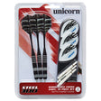 MM300 Steel Tip Darts main product image showing the darts, packaging, flights, shafts, and included accessories
