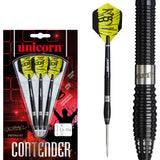 Owen Roelofs Steel Tip Darts main product image showing the darts, packaging, flights, shafts, and included accessories