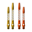 Unicorn Premier Aluminium Dart Stems Shafts main product image showing the dart stems and retail packaging