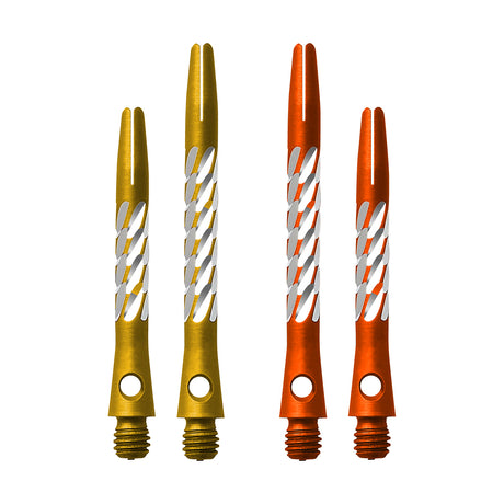 Unicorn Premier Aluminium Dart Stems Shafts main product image showing the dart stems and retail packaging