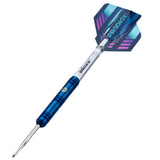 Prodigy S1 Steel Tip Darts angled product image displaying the barrel profile, grip layout, and design features