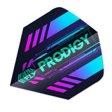 Prodigy Ultrafly BW Dart Flights by Unicorn main image on a plain white background.
