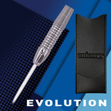 Purist Phase 5 LP Natural Steel Tip Darts branded contents image displaying the darts and included accessories alongside Unicorn branding