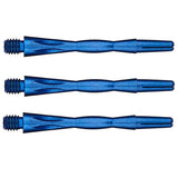 Unicorn Sigma HS Dart Stems Shafts Blue main product image showing the dart stems and retail packaging