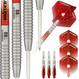 Striker Type 2 Steel Tip Darts contents image displaying everything included inside the package