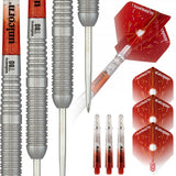 Striker Type 6 Steel Tip Darts contents image displaying everything included inside the package