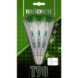 T90 Type 1 Core XL Green Steel Tip Darts packaging exterior image showing the outer box artwork, branding, and presentation design