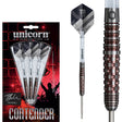 Tom Bissell Rosso Steel Tip Darts main product image showing the darts, packaging, flights, shafts, and included accessories