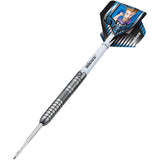Tom Sykes Steel Tip Darts angled product image displaying the barrel profile, grip layout, and design features