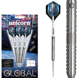 Tom Sykes Steel Tip Darts main product image showing the darts, packaging, flights, shafts, and included accessories