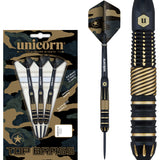 Top Brass 2 Steel Tip Darts main product image showing the darts, packaging, flights, shafts, and included accessories