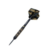 Top Brass 3 Steel Tip Darts angled product image displaying the barrel profile, grip layout, and design features