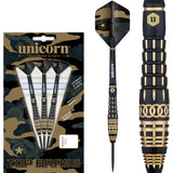 Top Brass 4 Steel Tip Darts main product image showing the darts, packaging, flights, shafts, and included accessories