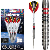 Vincent D'Hondt Steel Tip Darts main product image showing the darts, packaging, flights, shafts, and included accessories