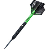 Wraith Steel Tip Darts angled product image displaying the barrel profile, grip layout, and design features