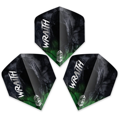 Wraith Ultrafly BW Dart Flights by Unicorn main image on a plain white background.