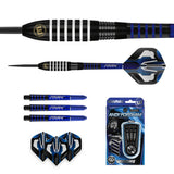 Andy Fordham Black Steel Tip Darts contents image displaying everything included inside the package