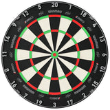 Winmau Blade 360 Triple Core Dartboard main product image showing the dartboard and product contents