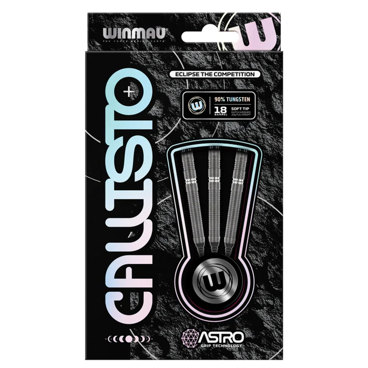 Callisto 01 90% Tungsten Soft Tip Darts by Winmau