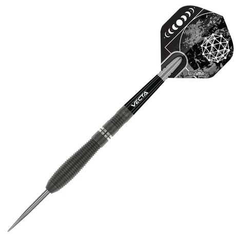 Callisto 02 Steel Tip Darts angled product image displaying the barrel profile, grip layout, and design features