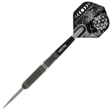 Callisto 03 Steel Tip Darts angled product image displaying the barrel profile, grip layout, and design features