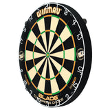 Winmau Champions Choice Dual Core Trainer Dartboard alternate product image showing the dartboard and product contents