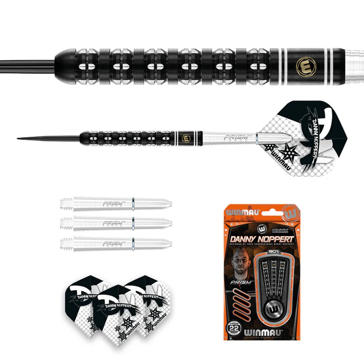 Danny Noppert Freeze Edition 90% Tungsten Steel Tip Darts by