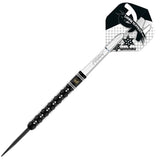 Danny Noppert Freeze Edition Steel Tip Darts angled product image displaying the barrel profile, grip layout, and design features