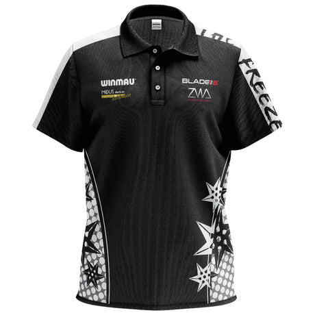 Danny Noppert Polo by Winmau main product image showing the official player polo design and branding