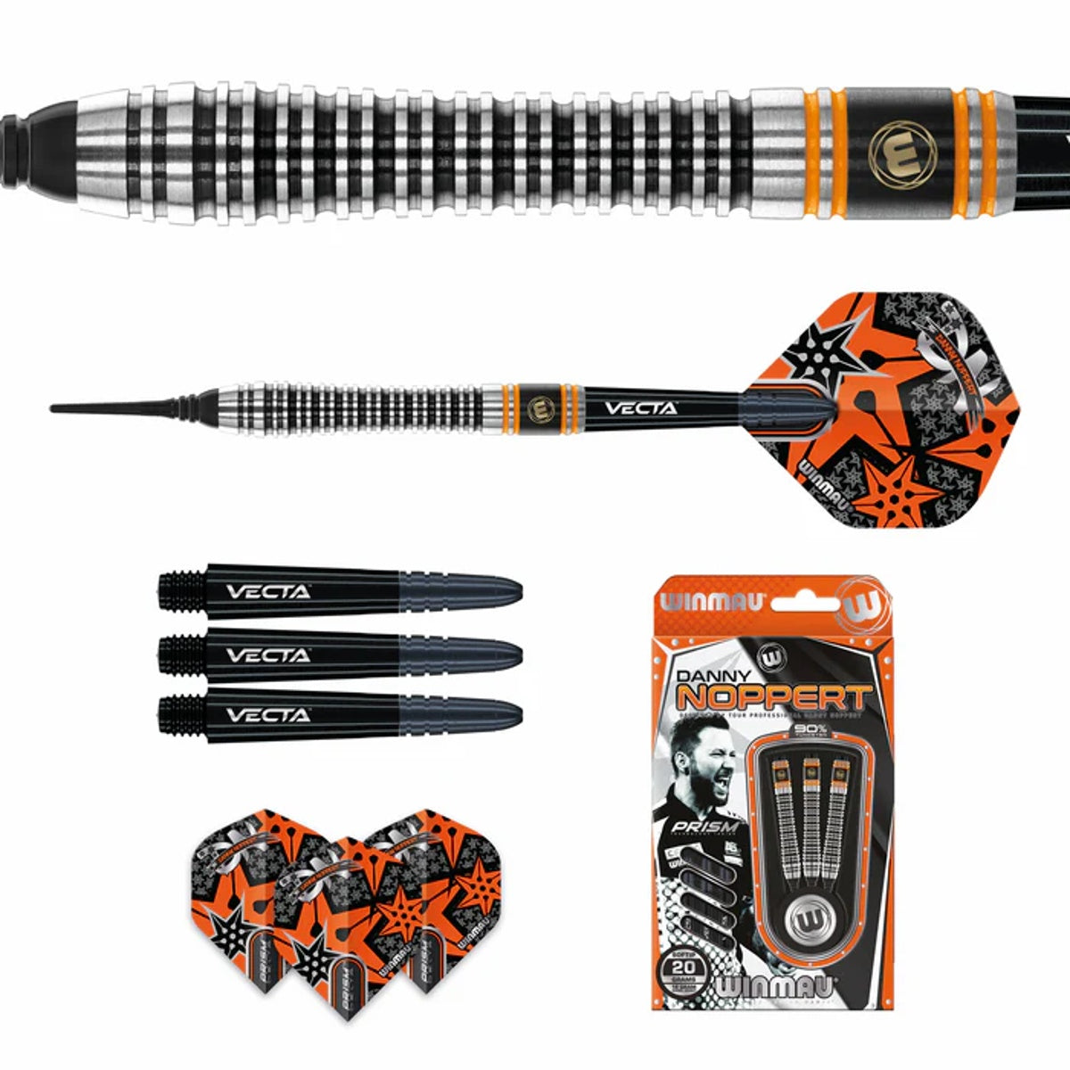 Danny Noppert Signature Edition 2.0 Soft Tip Darts by Winmau