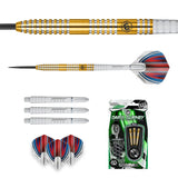 Daryl Gurney Gold / Golden 90% Tungsten Steel Tip Darts by Winmau
