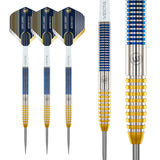 Daryl Gurney SC 1.0 Series Steel Tip Darts straight product image displaying the barrel profile, grip layout, and design features