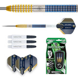 Daryl Gurney SC 1.0 Series Steel Tip Darts contents image displaying everything included inside the package