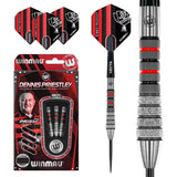 Dennis Priestley Diamond 3 Zero Steel Tip Darts main product image showing the darts, packaging, flights, shafts, and included accessories