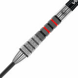 Dennis Priestley Diamond 3 Zero Steel Tip Darts close up image showing detailed grip patterns, machining, coating, and precision craftsmanship