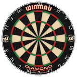 Winmau Diamond Plus Dartboard main product image showing the dartboard and product contents