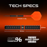 Winmau Emma Paton Edit 90% Tungsten Steel Tip Darts