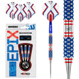 Epix Steel Tip Darts main product image showing the darts, packaging, flights, shafts, and included accessories
