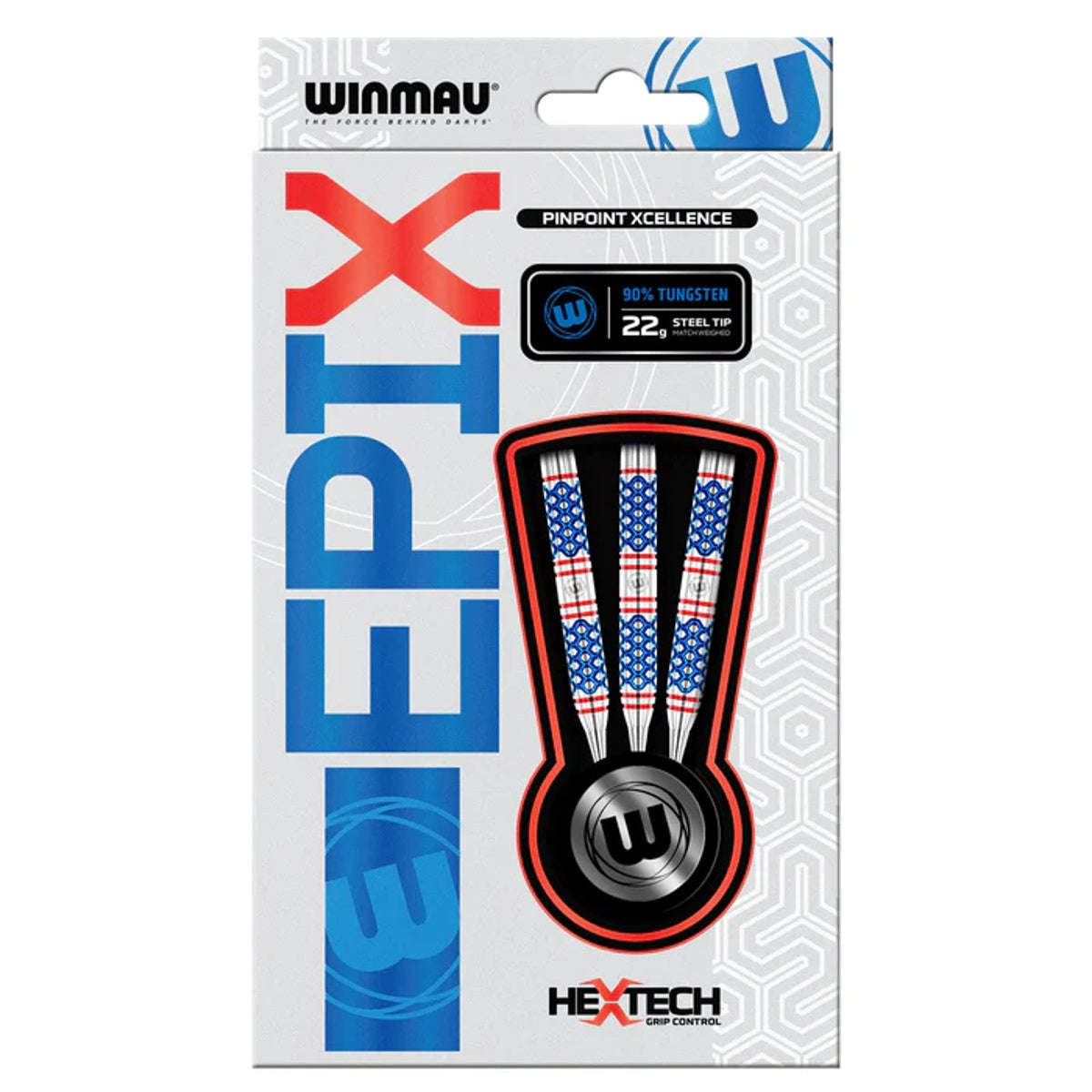Epix Steel Tip Darts packaging exterior image showing the outer box artwork, branding, and presentation design